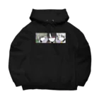 きつねきこゆくん(SYACHI)。のドロップ×トリッパーの三人 Big Hoodie