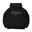 100cafeのモササウルス Big Hoodie