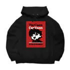 TarCoon☆GooDs - たぁくーんグッズのTarCoon☆CarToon is watching you Big Hoodie