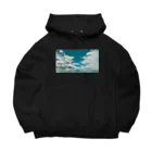 Haunted LabのClouds 雲 Big Hoodie