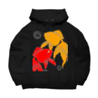 mkumakumaの金魚二匹 Big Hoodie