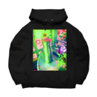 NEON LIGHT STARSのグリーンランタン Big Hoodie