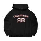 RR_collectionの文字 ビッグシルエットパーカー