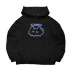 たろ屋さんの天使ネコ 透ける Big Hoodie