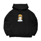 株式会社ヒラマ写真製版　販促部のカンプTシャツおんなのこ Big Hoodie