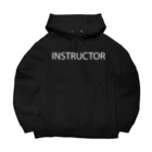 MUGENGEN (ムゲンゲン)のINSTRUCTOR letter WT Big Hoodie