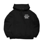 バイク好きのTシャツ屋のSTAY FUCKING HOME(白枠) Big Hoodie