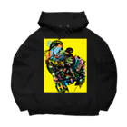 月が輝くこんな夜にの膝 Big Hoodie