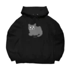 9696FRIENDSのくろにゃん Big Hoodie