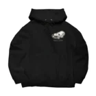 犬グッズの店しえるぶるーのミトンに入ったパグ  Big Hoodie