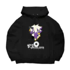 めだいの3coLors(purple) Big Hoodie