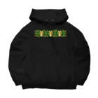 ハナドリカ SUZURI店のタケタケタイガー Big Hoodie