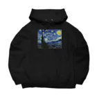 artgalleryのThe Starry Night ビッグシルエットパーカー