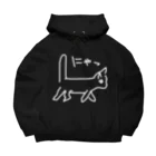 ののの猫屋敷の【ふらんすぱん】 Big Hoodie