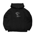 Andiamoのワラビー（白） Big Hoodie