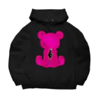 everblackのくまねこ Big Hoodie