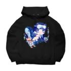 しまりすちゃん✦(株)のビックシルエットパーカー：水中散歩 Big Hoodie