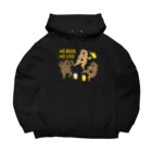 mojokinnのNO BEER, NO LIFE Big Hoodie