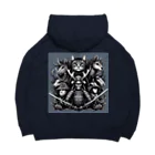 bycatの侍大将とshinobi達 Big Hoodie