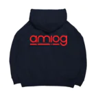 ドルオタ - アイドルオタク向けショップのAmlog Red Logo Collection Big Hoodie