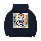 なむねこのさぁ！かかってこいニャ Big Hoodie