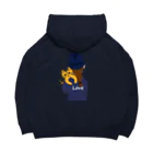 mapechiのトラネコしまお、Love Big Hoodie