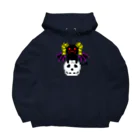 ナチュラルサトシのめへの悪魔と髑髏 Big Hoodie