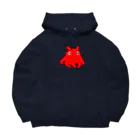 LalaHangeulのメンダコさんドットバージョン Big Hoodie