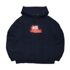 悪者のオッサンフラワーロック Big Hoodie