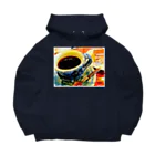 kazeou（風王）のCOFFEE and CAKE(アプリ加工) Big Hoodie