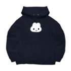 やさうさちゃんのやさうさちゃんの顔 Big Hoodie