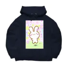 けあうさSHOPの春だよけあうさ Big Hoodie