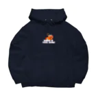 Chill Like Sauna official suzuriのHOME SAUNA HOODIE【NAVY】 ビッグシルエットパーカー