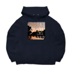 大阪下町デザイン製作所の『大阪の夕空』アイテムズ Big Hoodie