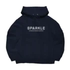 SPARKLEのSPARKLE-シンプル白字 Big Hoodie