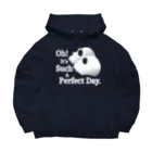 『NG （Niche・Gate）』ニッチゲート-- IN SUZURIのOh! It's Such A Perfectday.（白） Big Hoodie