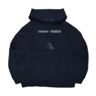 NIKORASU GOのことわざデザイン「塵も積もれば山となる」 Big Hoodie