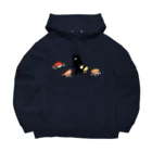 SUIMINグッズのお店の歩きだした寿司 Big Hoodie