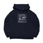 Andiamoの転職するならチワワークス（白） Big Hoodie