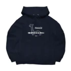 Andiamoのネッシー（白） Big Hoodie