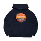 ぽんぽこあんぽんたんのENJOY SAUNA Big Hoodie