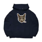 猫カフェ ぶぅたんグッズショップの絵文字ロルくん Big Hoodie