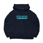 現代のデザイン専門店のBUSTERロゴ Big Hoodie