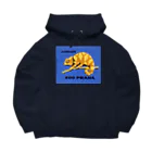 YS VINTAGE WORKSのチェコ・プラハ動物園　カメレオン Big Hoodie