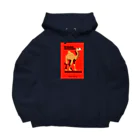 YS VINTAGE WORKSのチェコ　プラハ動物園　ラクダ Big Hoodie