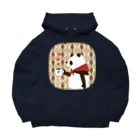 キッチュのパンダコーヒー Big Hoodie