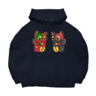 甘漏り屋のふく福呼猫 Big Hoodie