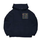 WAMI ARTのヲシテ文字いろいろ Big Hoodie