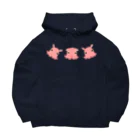 LalaHangeulの3匹のメンダコさん Big Hoodie