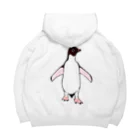 LalaHangeulのあでりーぺんぺん2号　(文字無しバージョン) バックプリント Big Hoodie